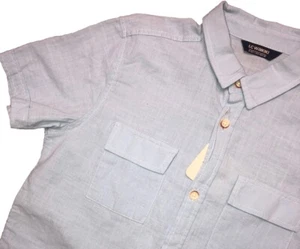 LC WAIKIKI BOYS SHORT SLEEVE BUTTON UP SHIRT POCKET NEW 9-10Y - Picture 1 of 8