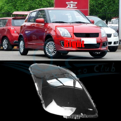 Right Side Headlight Lens Clear Frame + Seal Glue q For Suzuki Swift 2005-2016 - Image 1 of 4