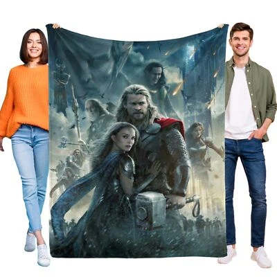Thor Blanket: Cozy Bed & Sofa Companion, Birthday Gift for Kids, Boys & Girls - Image 1 of 4