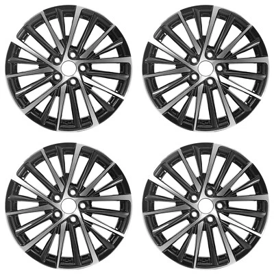 适用于雷克萨斯 ES300h ES350 原始设备制造商设计车轮 18" 22-24 加工炭 4 件 74405 — 第 1/4 张图片