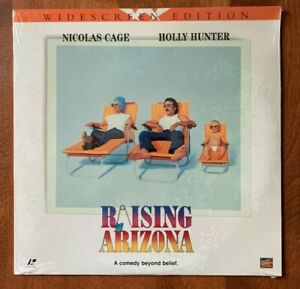 Raising Arizona Widescreen (Laserdisc) Nicholas Cage NEW AND SEALED