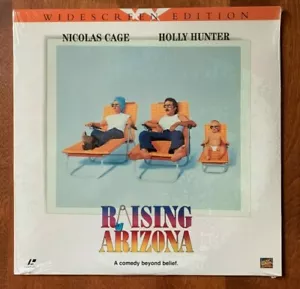 Raising Arizona Widescreen (Laserdisc) Nicholas Cage NEW AND SEALED - Picture 1 of 1