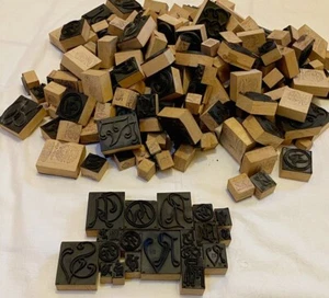 Konvolut Wäschestempel Monogramme Textilstempel Stempel Stoffdruck Buchstaben -- - Bild 1 von 6