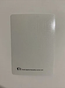White Blank Custom Card - Cards Against Humanity Card Game - Picture 1 of 2