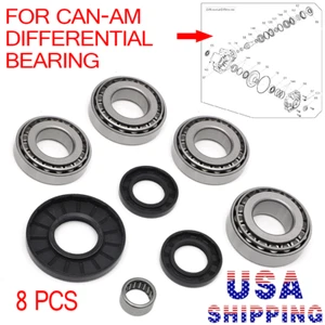 For CAN-AM Rear Differential Bearing Seal Kit Outlander 800 850 1000 R XMR G2 US - Picture 1 of 10