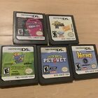 Lot Of 5 Ds Games: Tested, Authentic, Working, And Are Very Clean Carts & Labels