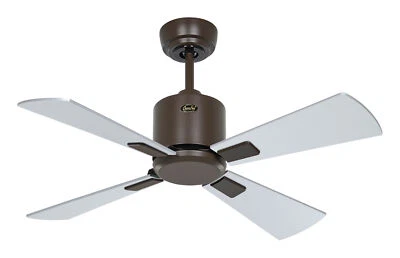 DC Ceiling fan without lights Low energy fan Remote Eco Neo 92 cm Bronze Wenge - Image 1 of 4