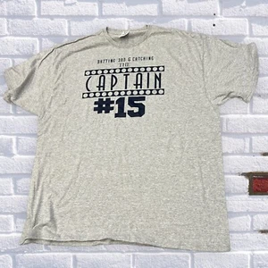 Thurman Munson New York Yankees Motto Rundhals T-Shirt Herren XL - Bild 1 von 2
