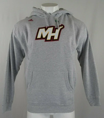 Miami Heat NBA Adidas #3 'Wade' Pullover Hooded Sweatshirt Cover