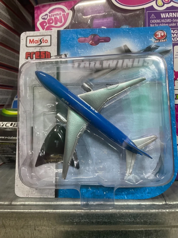 aereo di linea BOEING 777 200 777-200 MAISTO TAILWINDS modello modellino METALLO - Immagine 1 di 4