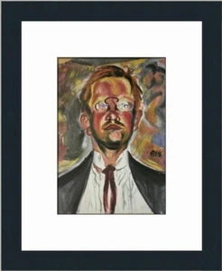 Otto Dix Portrait of the Painter Carl Lohse I Custom Framed Print - Picture 1 of 2