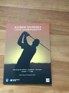 ALFRED DUNHILL LINKS CHAMPIONSHIP 2009 SOUVENIR PROGRAMME - FREEPOST UK - Imagen 1 de 10