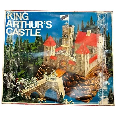 Juego Caballeros Castillo del Rey Arturo Grande de Colección con Caja Hecho en Alemania Nº 531 Foto 1 de 4
