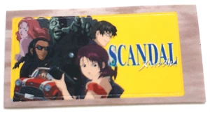 Memory Card Sticker SCANDAL Japanese PlayStation PS2 2000 - Picture 1 of 1
