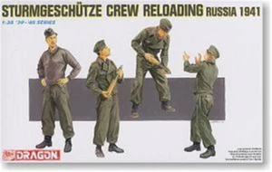 DRAGON STURMSCHUTZE CREW RELOADING RUSIA 1/35 Kits Soldados 4 figuras modelo - Imagen 1 de 3