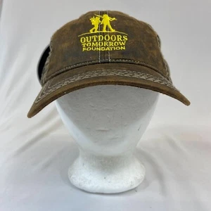 Outdoors Tomorrow Foundation Baseball Cap Strapback Hat Camouflage Brown Outdoor - Picture 1 of 10