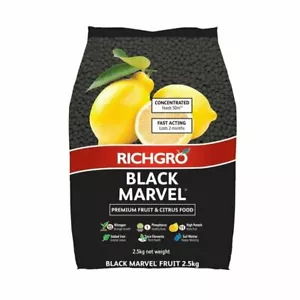 BLACK MARVEL PREMIUM FRUIT & CITRUS FOOD -RICHGRO 2.5KG - Picture 1 of 1