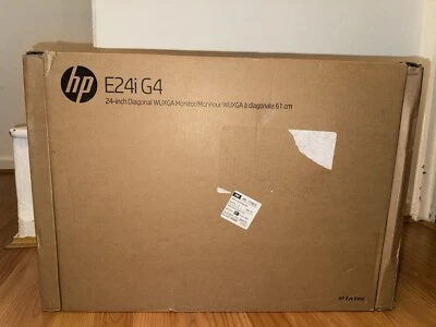 HP E24i G4 24" WUXGA IPS LED Monitor - Black - Image 1 of 4