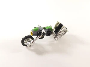 Motocicleta de colección Gobots Cy-Kill 1985 falta rueda y motor variante verde - Imagen 1 de 12