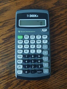 Texas Instruments 30XA wissenschaftlicher Taschenrechner - Bild 1 von 4