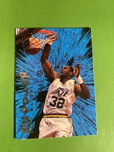 1994-95 Ultra Power Utah Jazz Basketball Card #5 Karl Malone HOF - Picture 1 of 12