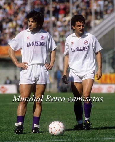 CAMISETA FIORENTINA BAGGIO blanca  jersey  shirt  (DHL delivery) Cover