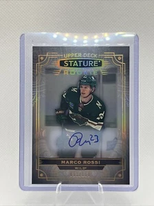 2022-23 Upper Deck Stature - Rookie Autographs #128 Marco Rossi 93/199 - Picture 1 of 2