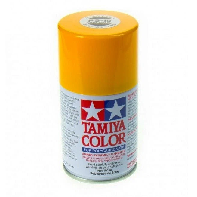Tamiya Polycarbonate PS-19 Camel Yellow (3oz) - TAM86019 - Image 1 of 1