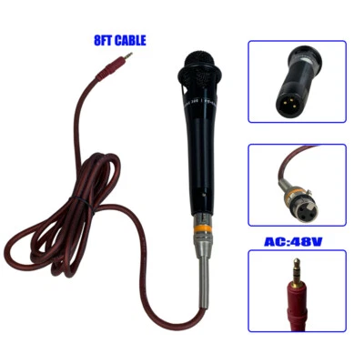 Elecrect Condense Cardioid Microphone Recording Complete Mic Sing Live Chatting - Image 1 of 4