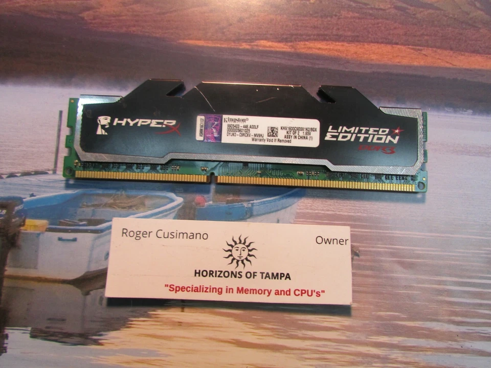 Kingston HyperX Limited Edition PC3-12800 DDR3 Memory 4GB SINGLE - Image 1 of 1