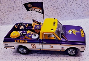 Danbury Mint 1972 Chevrolet Diecast NFL MN Vikings Tailgate Truck Randy Moss 84 - Bild 1 von 15