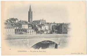 TOULOUSE 31 Ansicht von der neuen Brücke Postkarte Vorläufer unzirkuliert um 1910 - Bild 1 von 2