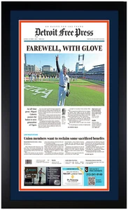 Miguel Cabrera Last Game at Comerica Park Oct 1 2023 Matted & Framed Print! - Picture 1 of 1
