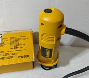 Sierra giratoria DEWALT DW660 con pinzas de 1/8 pulgadas y 1/4 pulgadas, 5 amperios, con cable - usada - Imagen 1 de 5