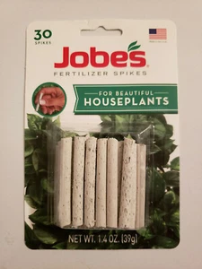 Jobe's Indoor Houseplants Fertilizer Spikes, 30-ct. Packs, Made in The U.S.A. - Picture 1 of 6