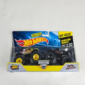 Hot Wheels Monster Jam Demolition Doubles Firestorm Vs. Metal Mulisha 2013 Truck - Picture 1 of 6
