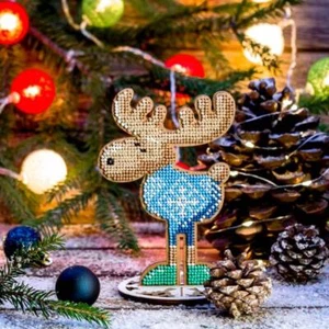 DIY Christmas tree toy kit "Christmas elk" - Picture 1 of 5
