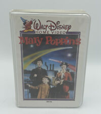 Walt Disney Home Video Mary Poppins Vintage Beta Betamax Video nie VHS Clamshell