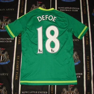 Sunderland Away Football Shirt Jersey 2015 2016 Adidas Jermain Defoe Size S - Image 1 of 4