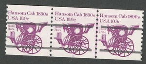 US. 1904a. 10.9c. Hansom Cab 1890s, Precanceled Coil PNC3 P#2 Gap Line. MNH 1982 - Picture 1 of 2