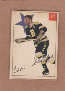 1954-55 Parkhurst Hockey Ed Sandford #64 Bruins VGEX *A34938 - Bild 1 von 1