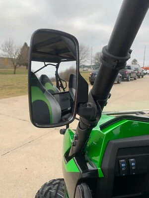 Espejo retrovisor lateral resistente deportivo Breakaway (par) para Kawasaki Teryx y 4 LE  Foto 1 de 4