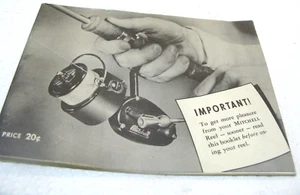 Old Garcia Mitchell 300 301 reel parts and service manual original France Nice - Bild 1 von 10