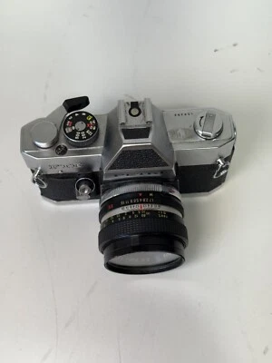 Cámara fotográfica Petri FTE 35 mm SLR negra/plateada exposición automática con lente EE 2,8/35 f Foto 1 de 4