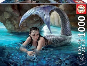 NEW Educa Jigsaw Puzzle 1000 Piezas Pieces 17972 Anne Stokes Hidden Depths - Picture 1 of 2