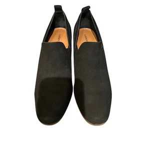 Botines Lucky Brand Cuero Gamuza Negro Otoño Esenciales Invierno Armario Oficina 9 - Imagen 1 de 8