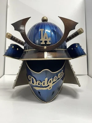 Los Angeles Dodgers Ohtani Samurai Casco Exhibición Personalizado Impreso en 3D Foto 1 de 4