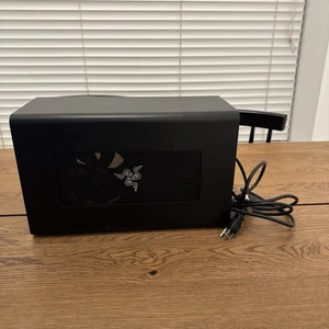 RAZER CORE X EXTERNAL GRAPHICS ENCLOSURE RC21-0131 WITH POWER CABLE For Parts - Picture 1 of 14