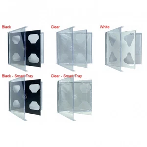 STANDARD Double CD Jewel Case with Tray 10.4mm (2 CD) Lot - Afbeelding 1 van 17