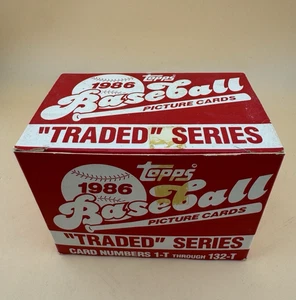 Juego Topps 1986 serie negociada caja de fábrica novato - Imagen 1 de 5